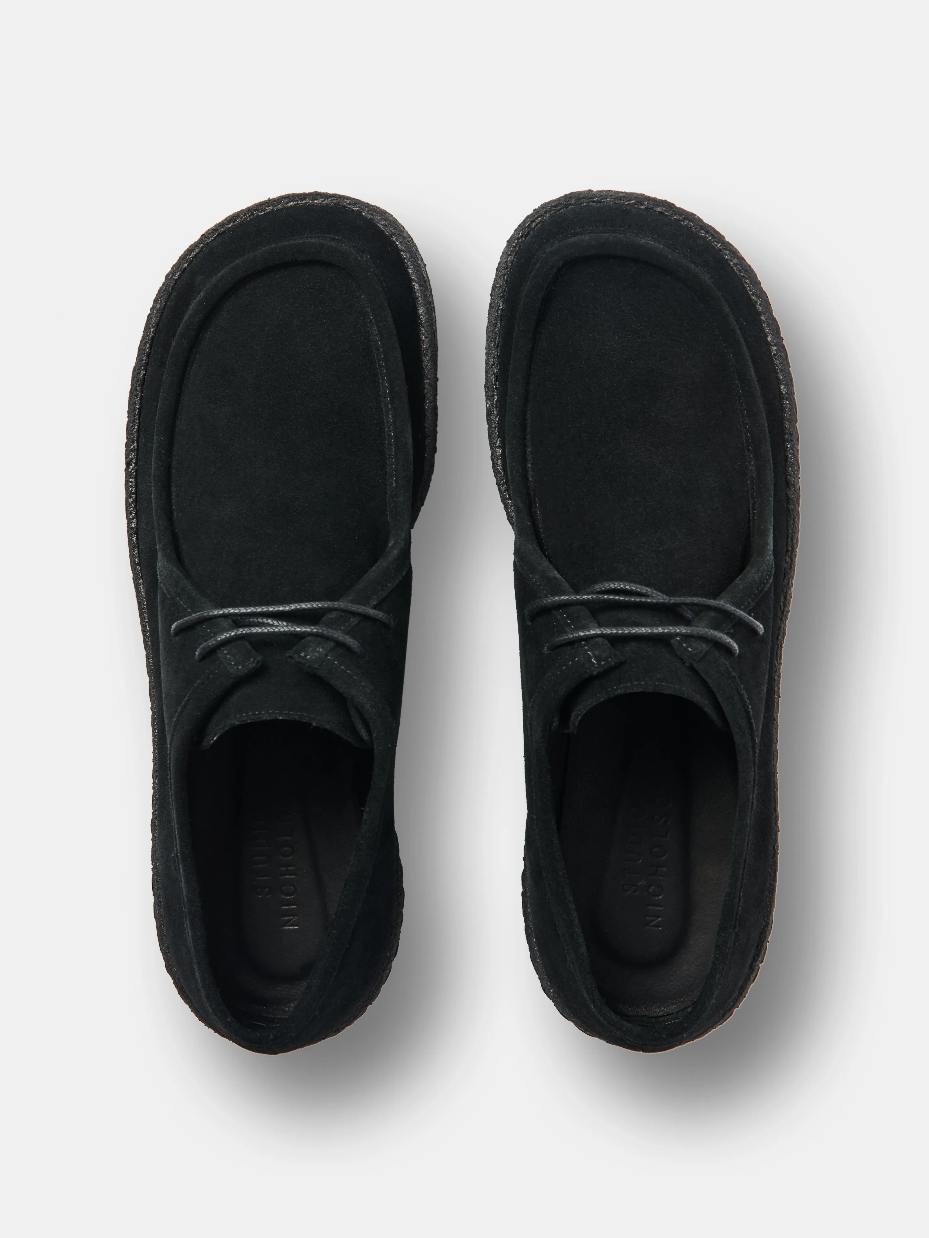 Men's Leitch Leather Shoe in Black
