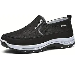 Men's Slip-on Sneakers Loafers - Athletic Shoes - Comfortable and Breathable Walking Shoes   S841230