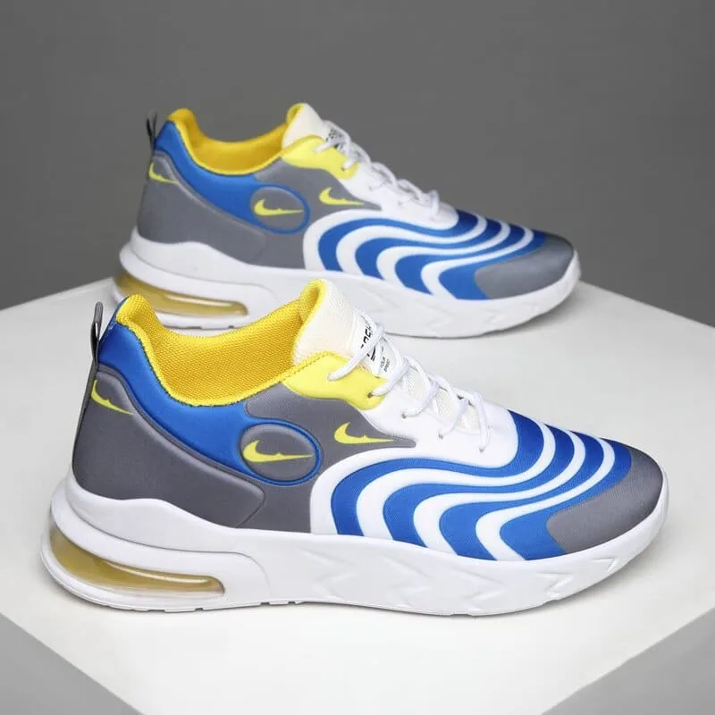 Men’s Sports Shoes - Air Cushion, Breathable Mesh, Comfortable Casual Travel Footwear 👟🌟