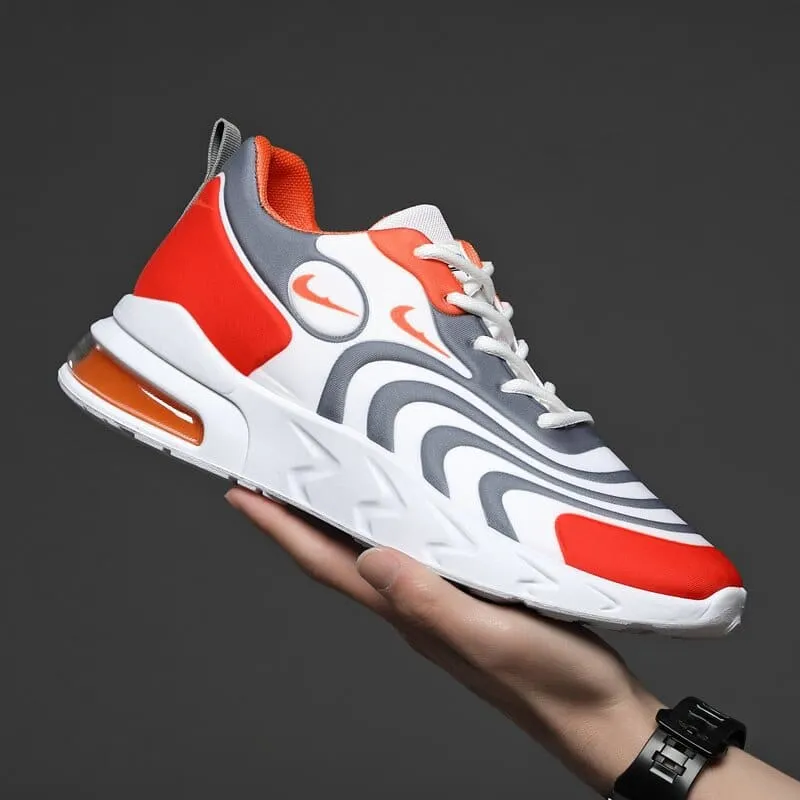 Men’s Sports Shoes - Air Cushion, Breathable Mesh, Comfortable Casual Travel Footwear 👟🌟