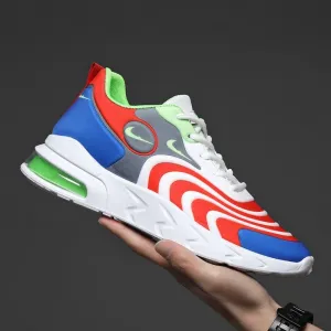 Men’s Sports Shoes - Air Cushion, Breathable Mesh, Comfortable Casual Travel Footwear 👟🌟