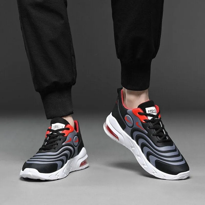 Men’s Sports Shoes - Air Cushion, Breathable Mesh, Comfortable Casual Travel Footwear 👟🌟