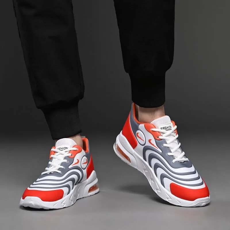 Men’s Sports Shoes - Air Cushion, Breathable Mesh, Comfortable Casual Travel Footwear 👟🌟