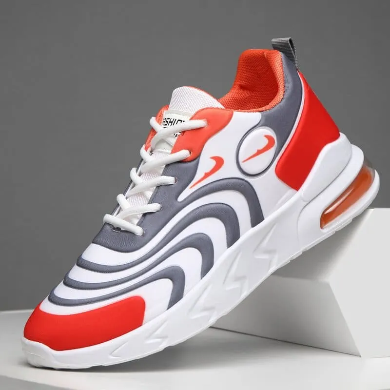 Men’s Sports Shoes - Air Cushion, Breathable Mesh, Comfortable Casual Travel Footwear 👟🌟