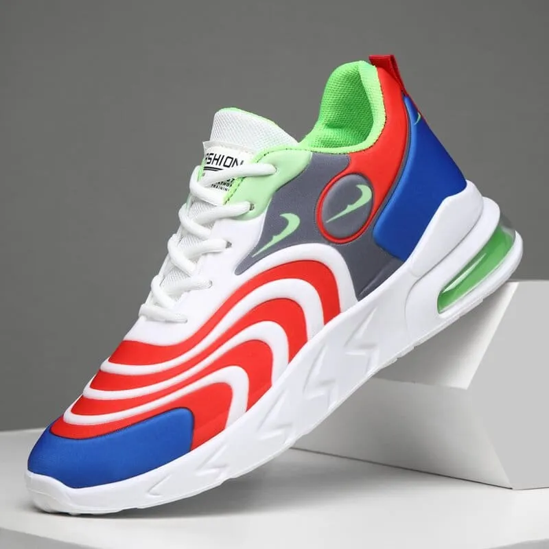 Men’s Sports Shoes - Air Cushion, Breathable Mesh, Comfortable Casual Travel Footwear 👟🌟