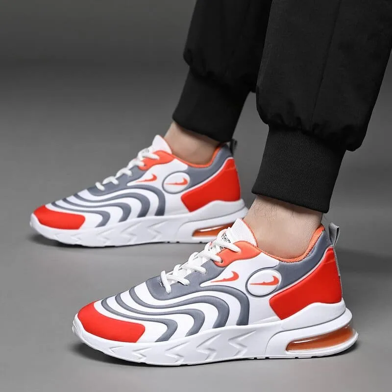 Men’s Sports Shoes - Air Cushion, Breathable Mesh, Comfortable Casual Travel Footwear 👟🌟
