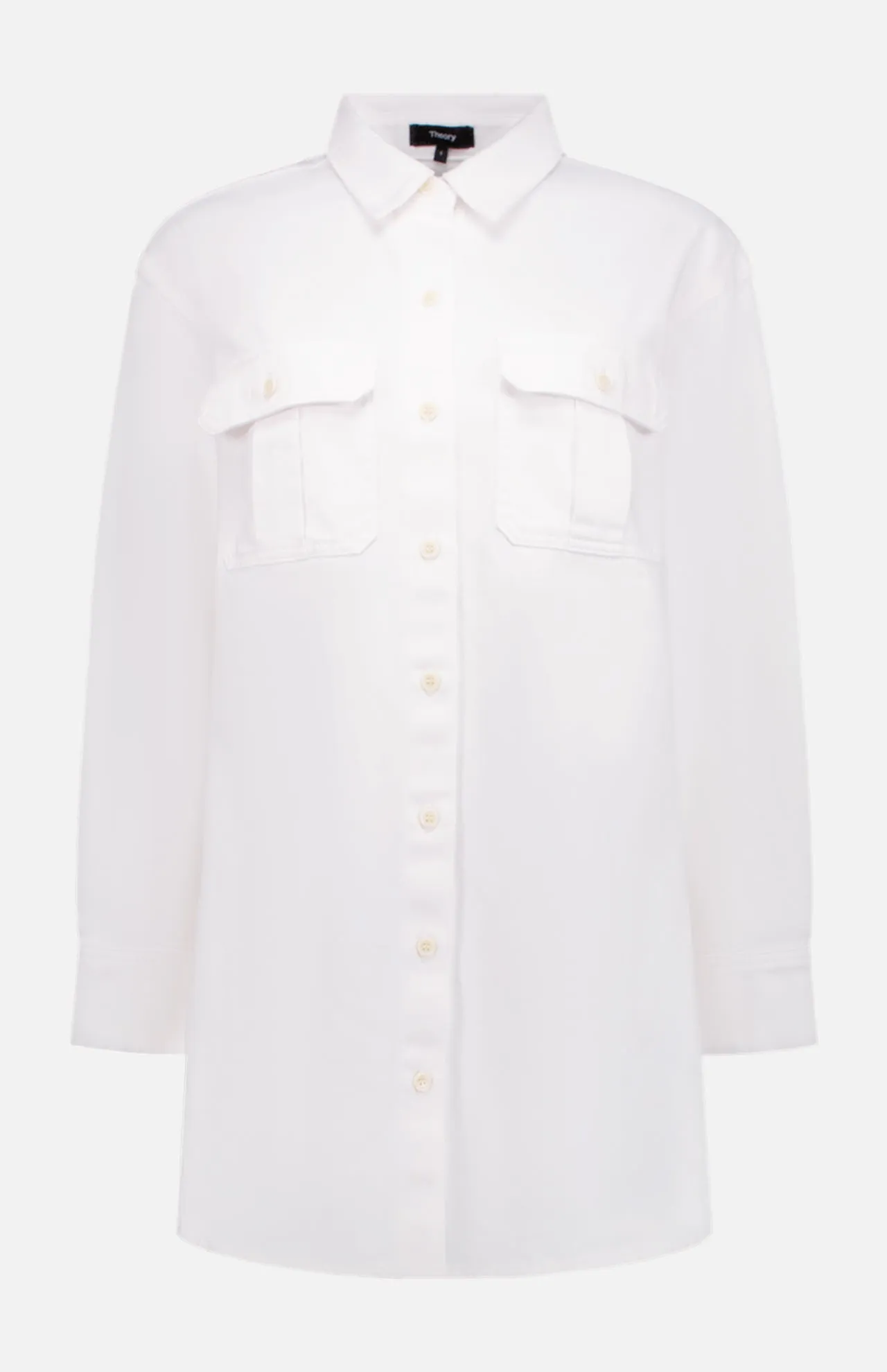 Military Oversized Shirt Dress