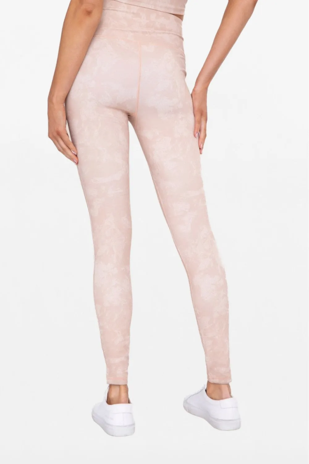 Mono B Marbled High-Waist Leggings