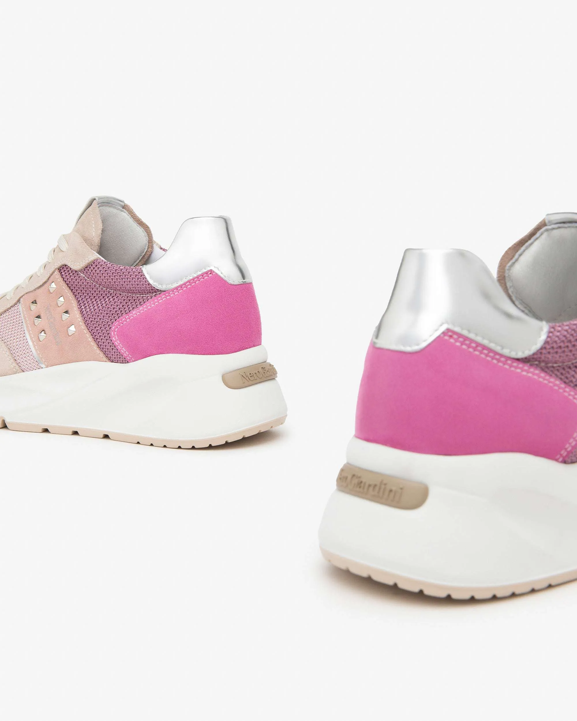NeroGiardini Pink Platform Trainer |E409852D67