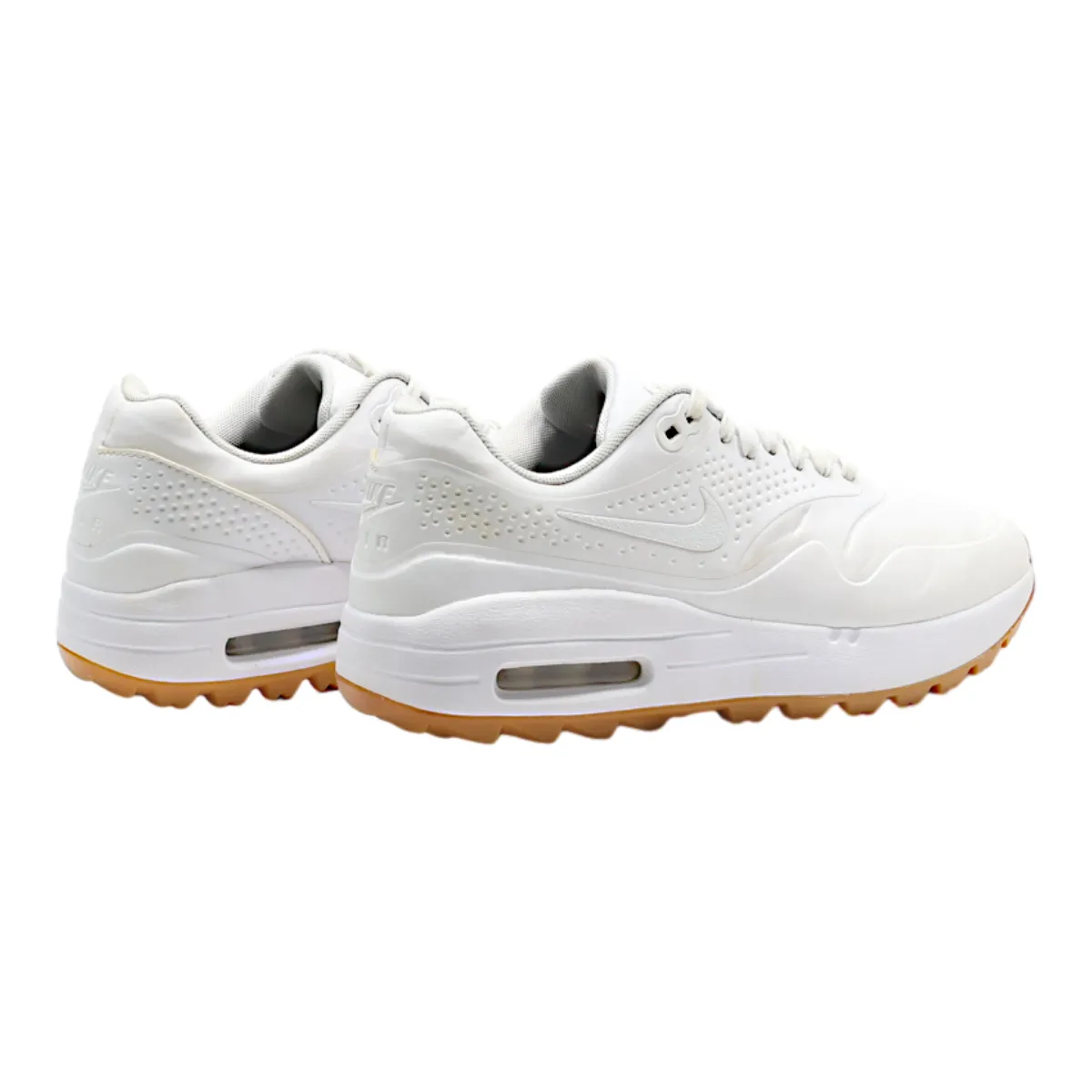 NIKE Air Max 1 2019 Sneaker Trainers White Leather Womens UK 4.5