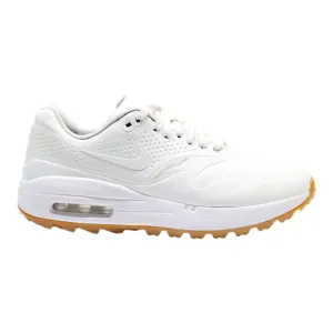 NIKE Air Max 1 2019 Sneaker Trainers White Leather Womens UK 4.5