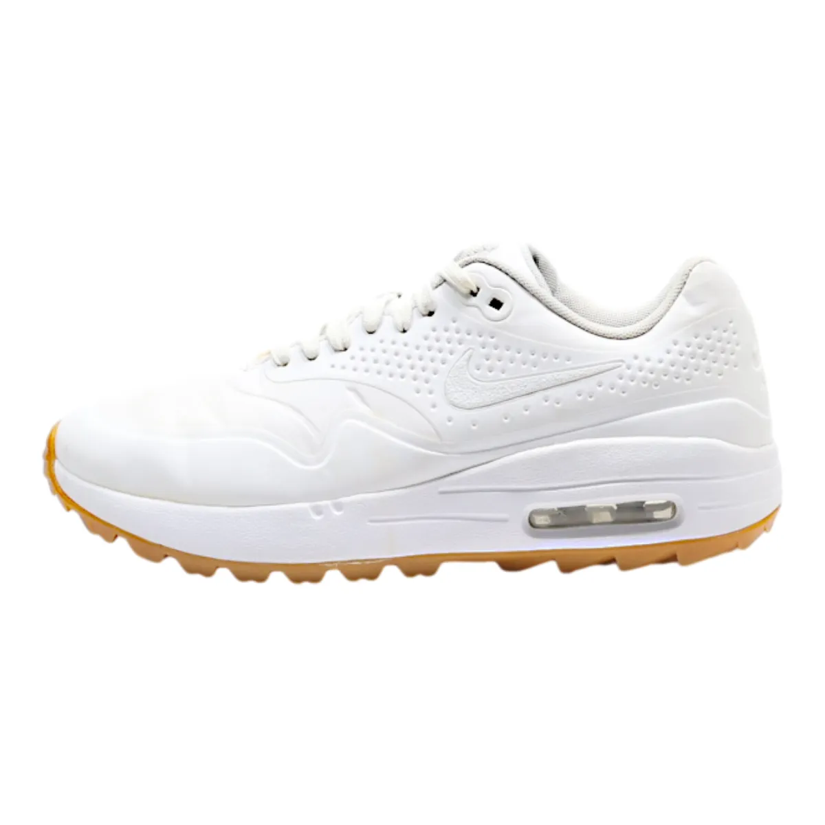 NIKE Air Max 1 2019 Sneaker Trainers White Leather Womens UK 4.5