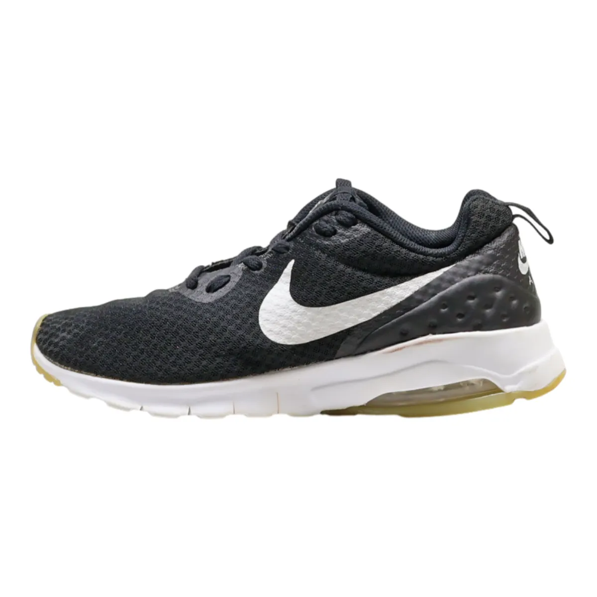 NIKE Air Max Motion Sneaker Trainers Black Synthetic Mens UK 8