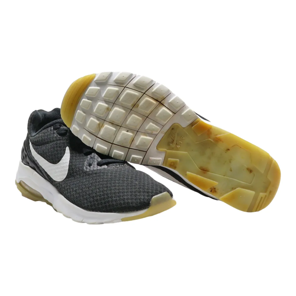 NIKE Air Max Motion Sneaker Trainers Black Synthetic Mens UK 8