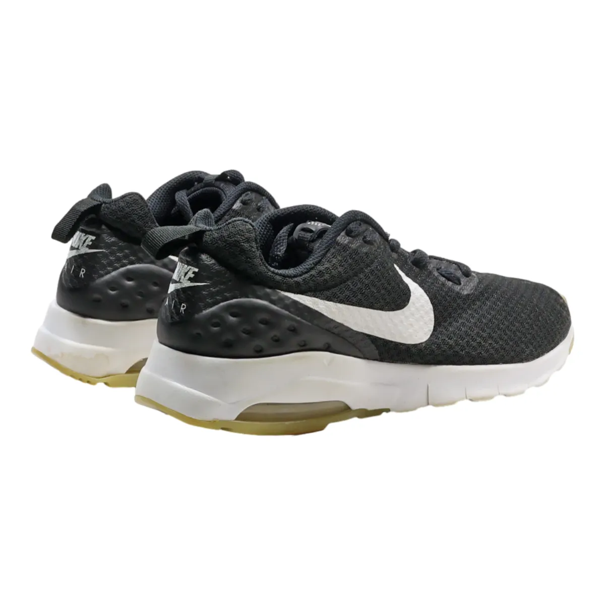 NIKE Air Max Motion Sneaker Trainers Black Synthetic Mens UK 8