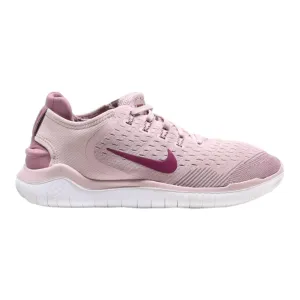 NIKE Free RN Sneaker Trainers Pink Synthetic Womens UK 6.5