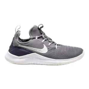 NIKE Free Trainer Sneaker Grey Synthetic Womens UK 5.5