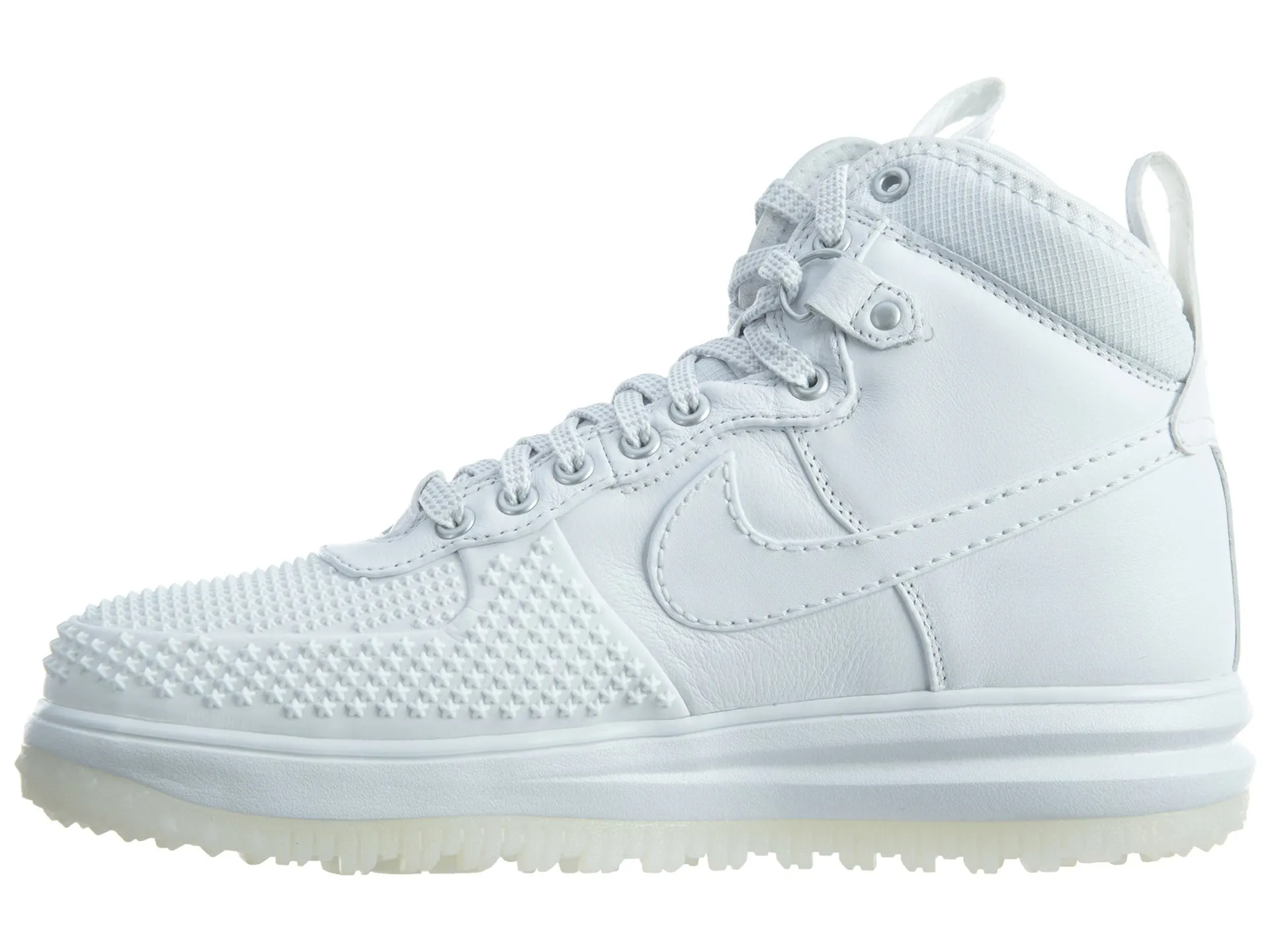 Nike Lunar Force 1 Duckboot Triple White  Mens Style 805899-101