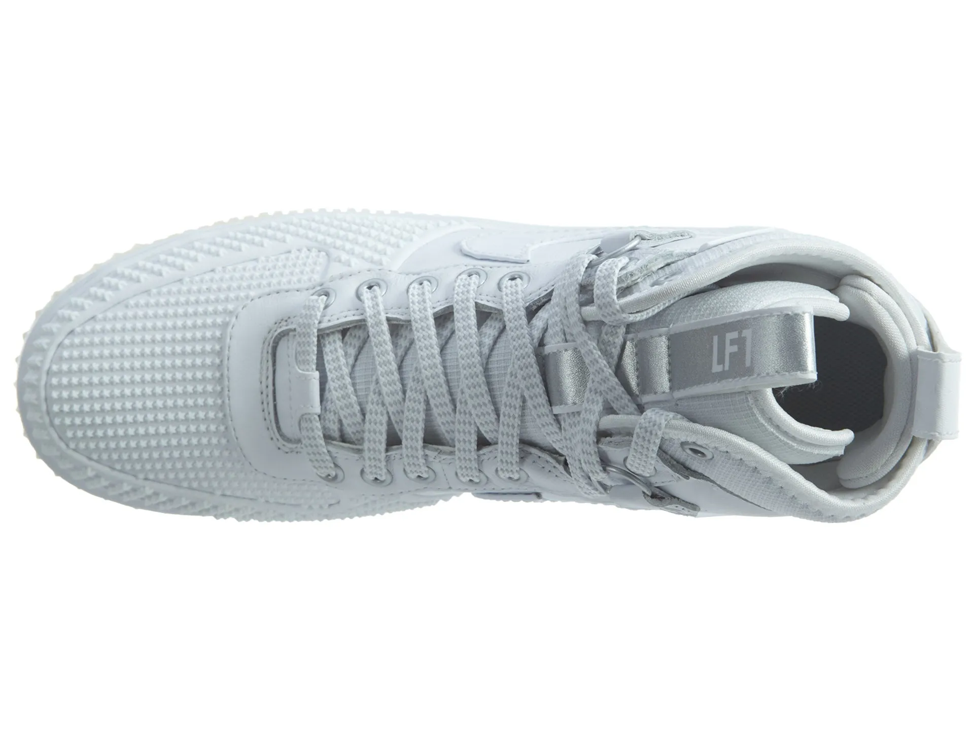 Nike Lunar Force 1 Duckboot Triple White  Mens Style 805899-101