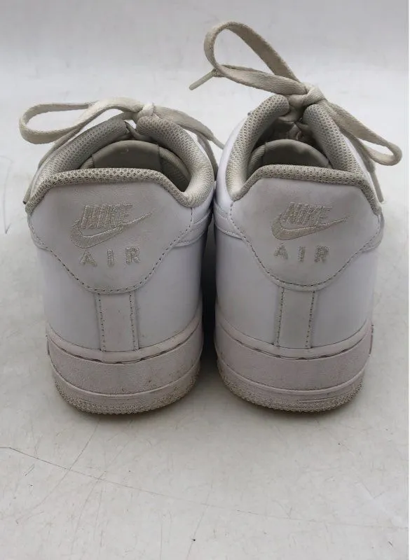 Nike Men's Air Force 1 '07 White Athletic Shoes - Size 9