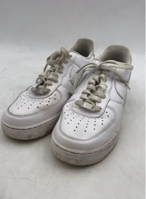 Nike Men's Air Force 1 '07 White Athletic Shoes - Size 9