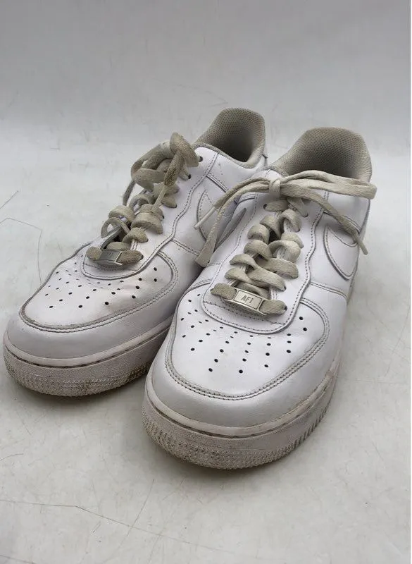 Nike Men's Air Force 1 '07 White Athletic Shoes - Size 9