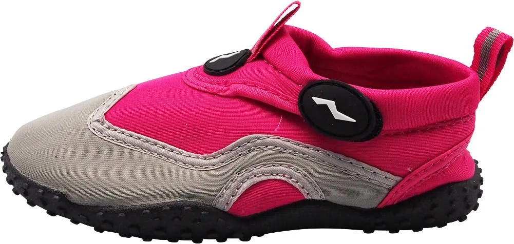 NORTY Girls 11-4 Fuchsia-Grey Watershoe C1104