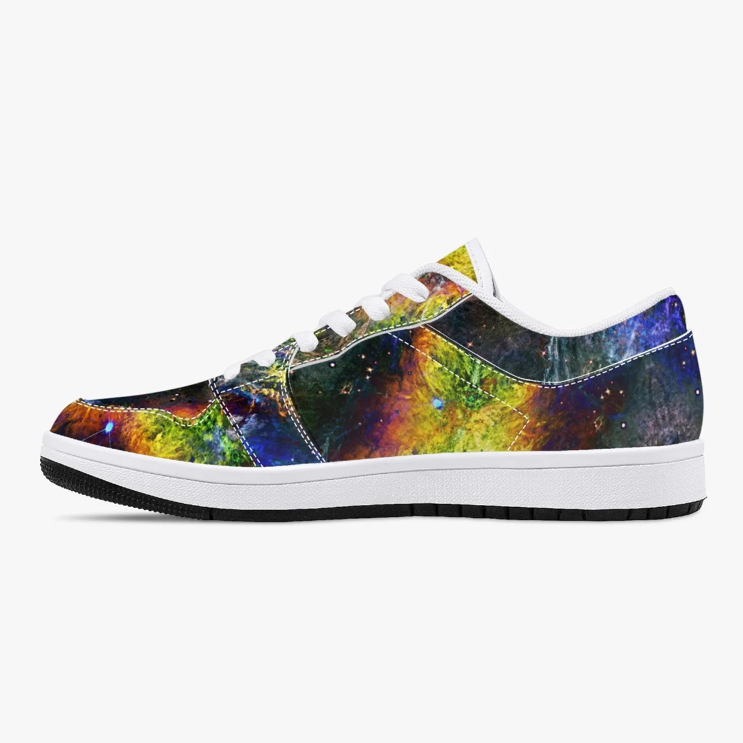 Nox Psychedelic Split-Style Low-Top Sneakers