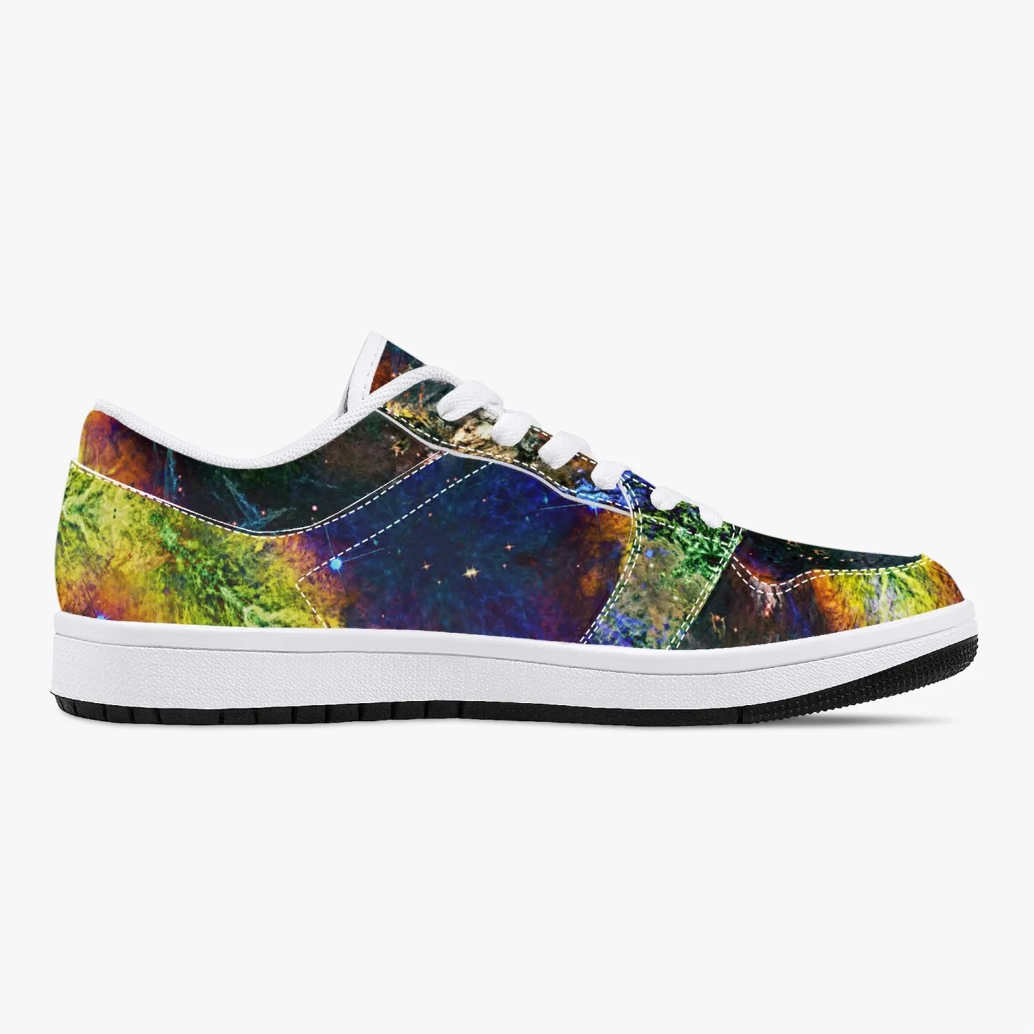 Nox Psychedelic Split-Style Low-Top Sneakers