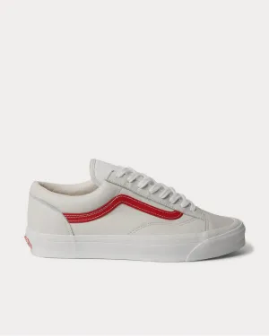 OG Style 36 LX Canvas-Trimmed Leather  White low top sneakers