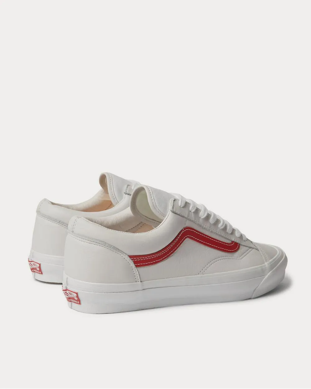 OG Style 36 LX Canvas-Trimmed Leather  White low top sneakers