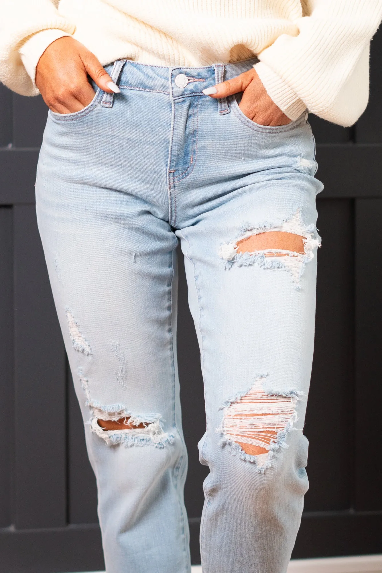 Plus Size Natalie High Rise Boyfriend