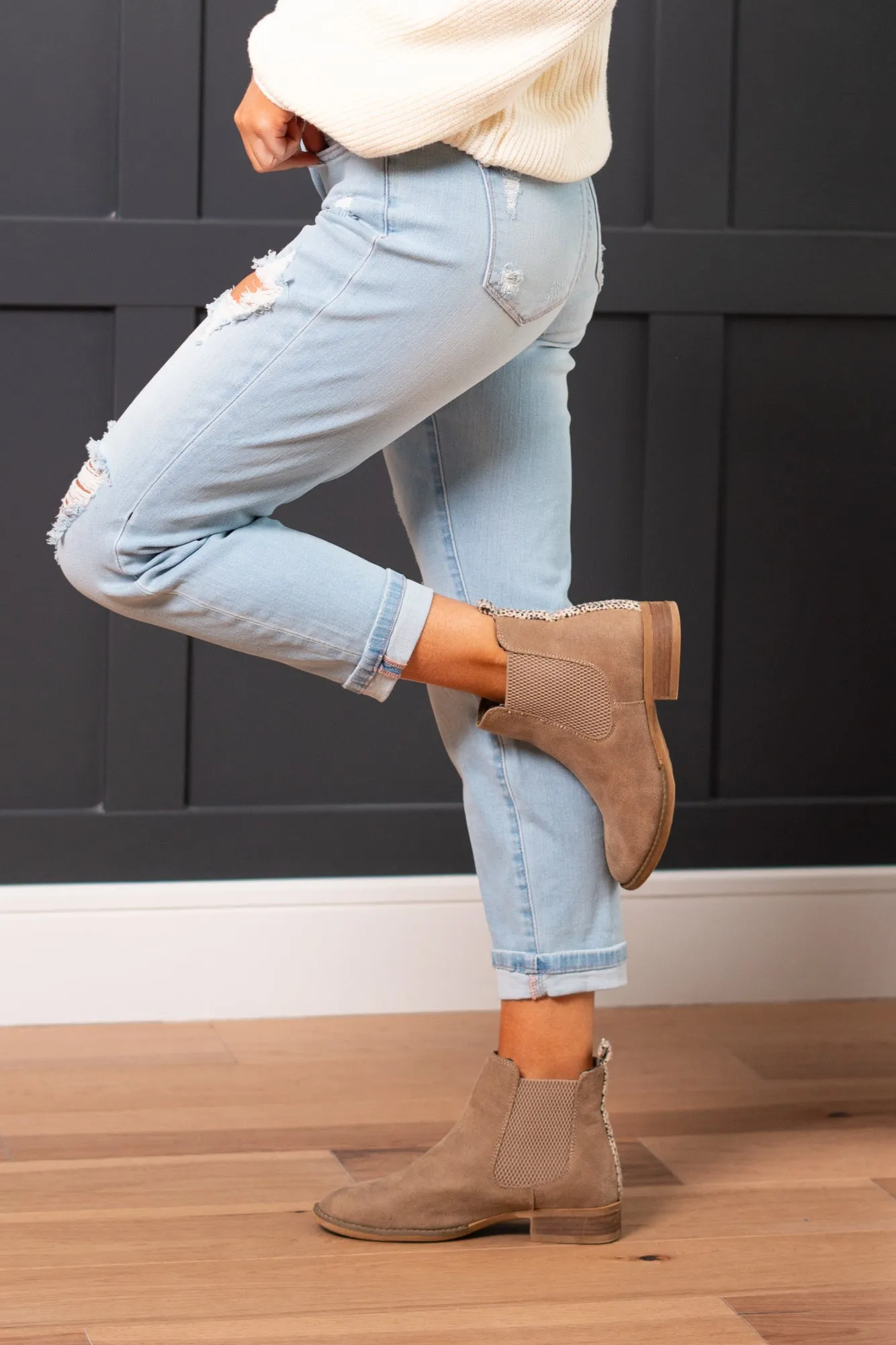 Plus Size Natalie High Rise Boyfriend