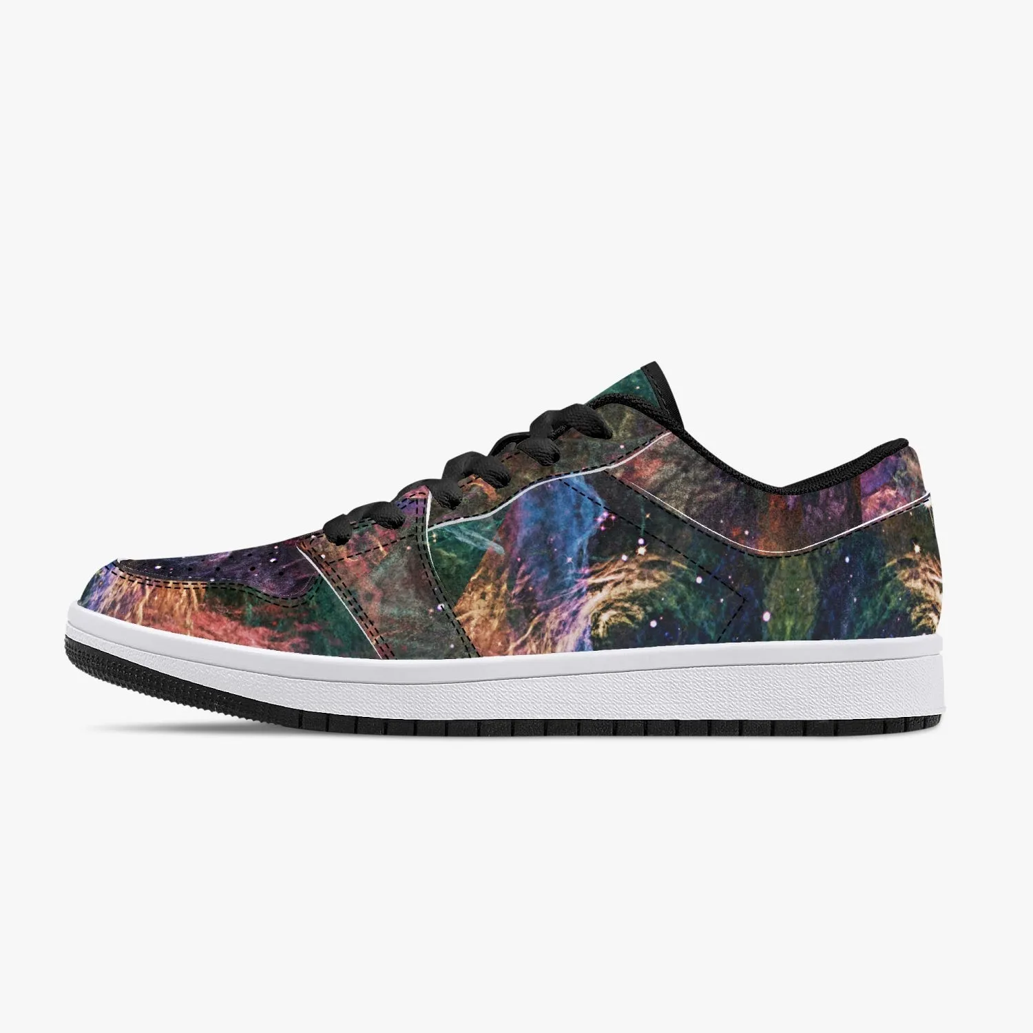Prismyx Psychedelic Split-Style Low-Top Sneakers