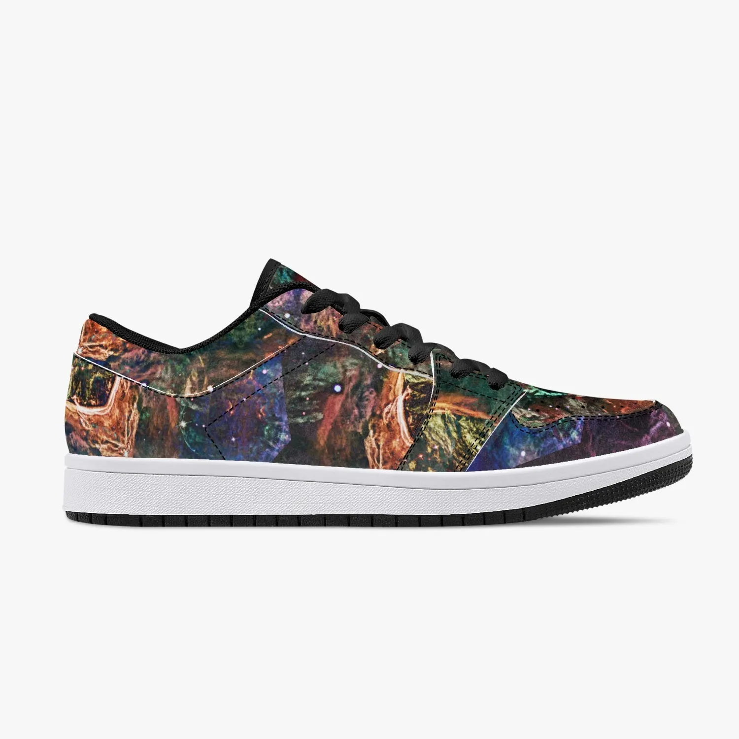 Prismyx Psychedelic Split-Style Low-Top Sneakers
