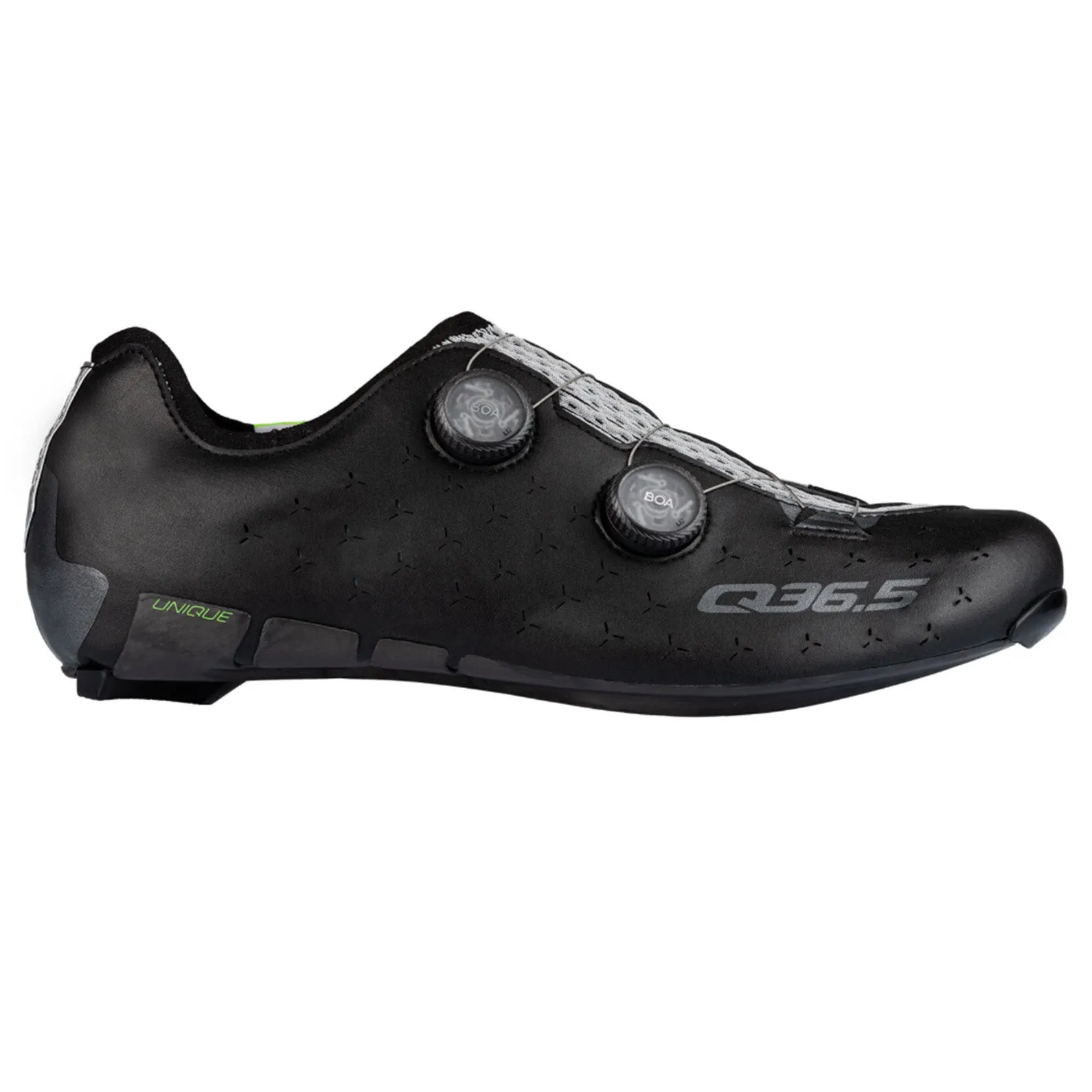 Q36.5 NEW UNIQUE ROAD SHOES BLACK