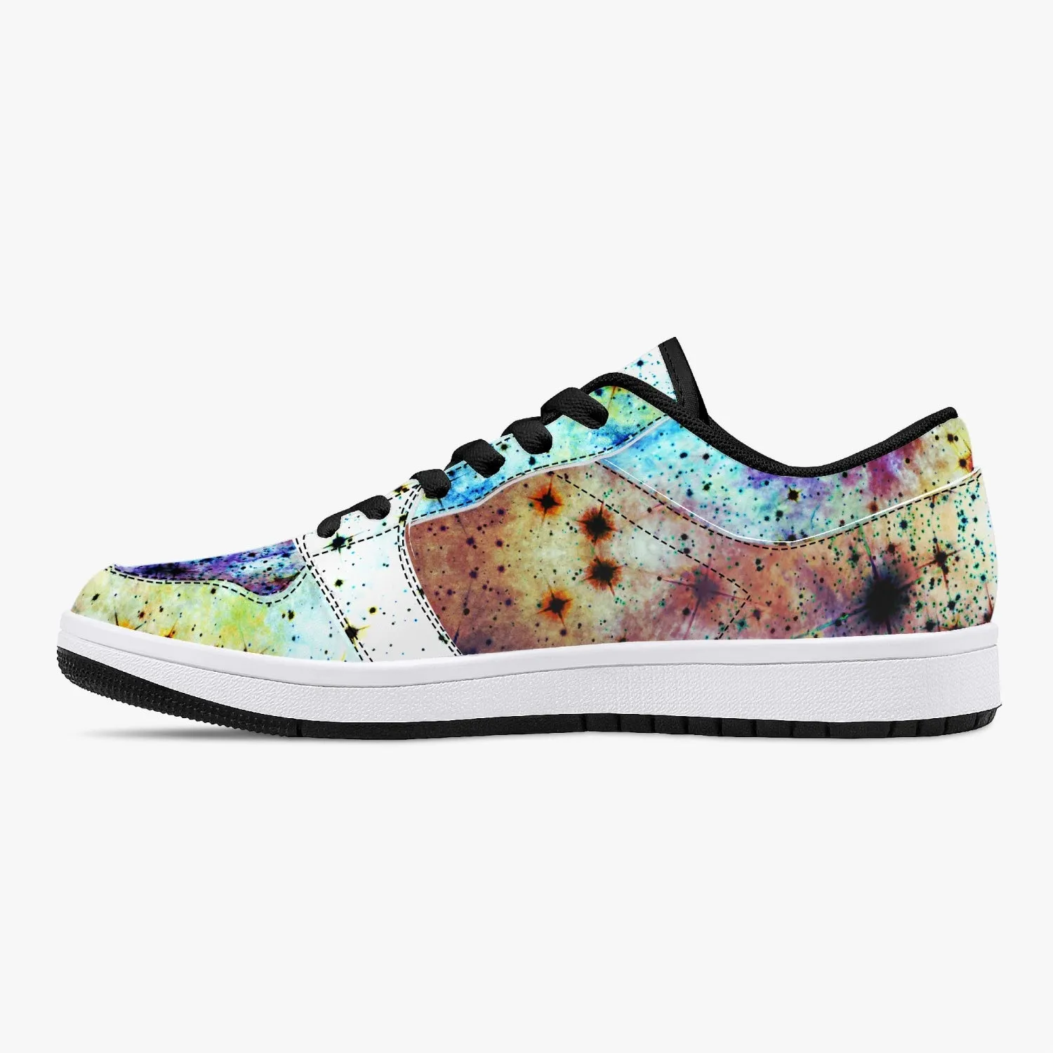 Regail Psychedelic Split-Style Low-Top Sneakers