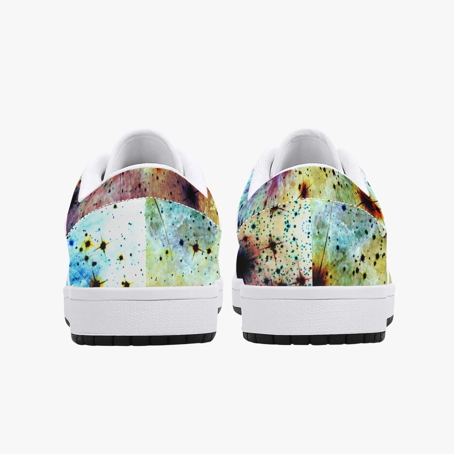 Regail Psychedelic Split-Style Low-Top Sneakers