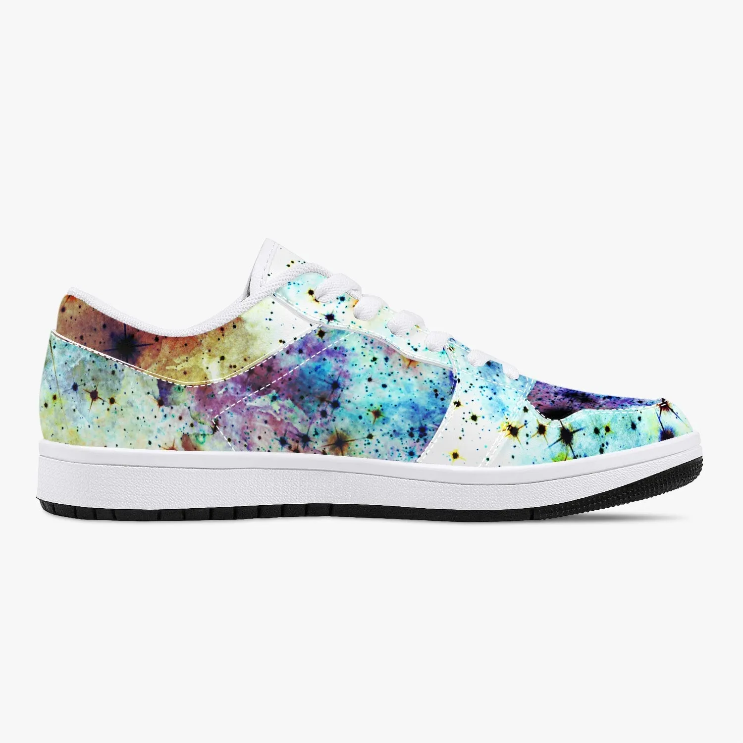 Regail Psychedelic Split-Style Low-Top Sneakers