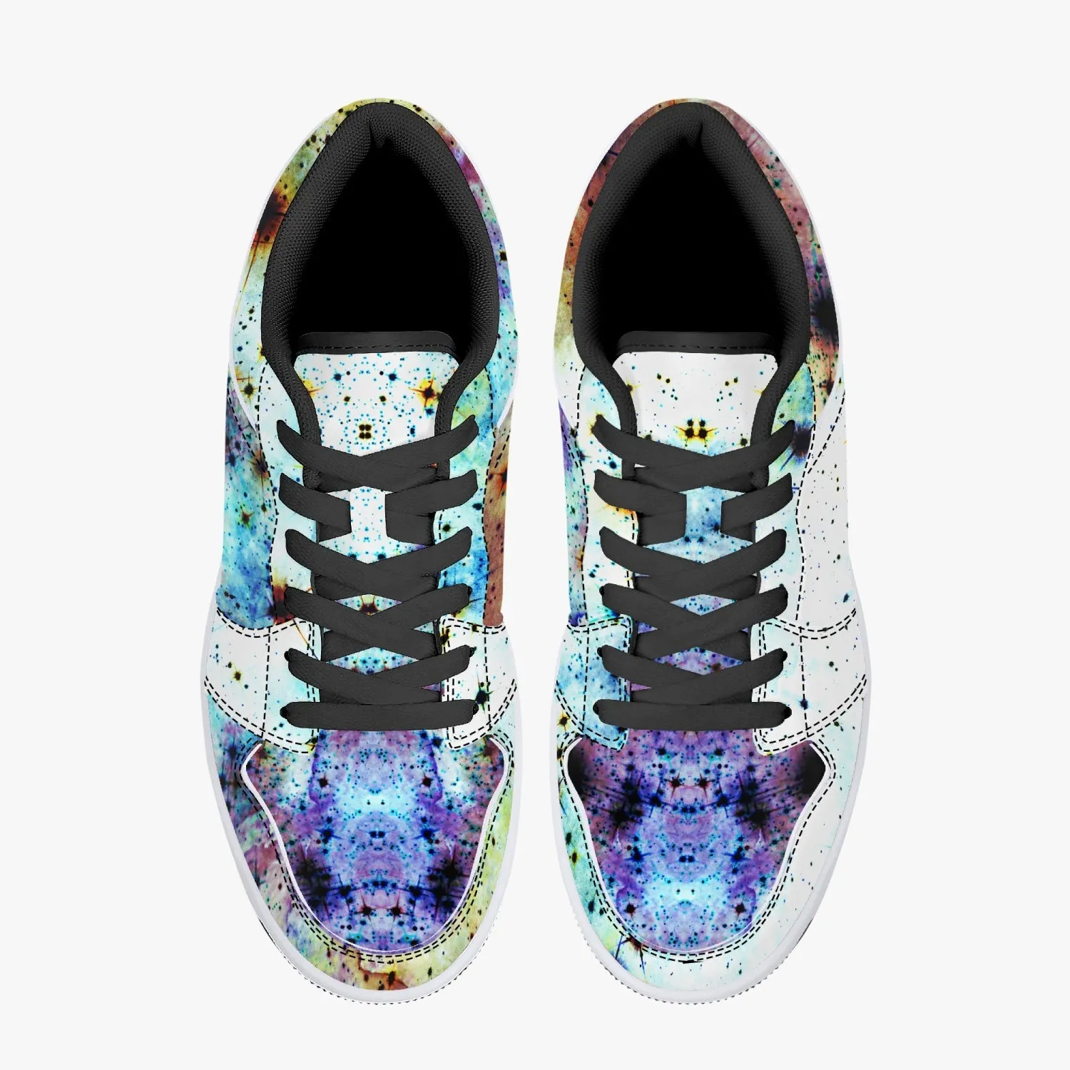Regail Psychedelic Split-Style Low-Top Sneakers