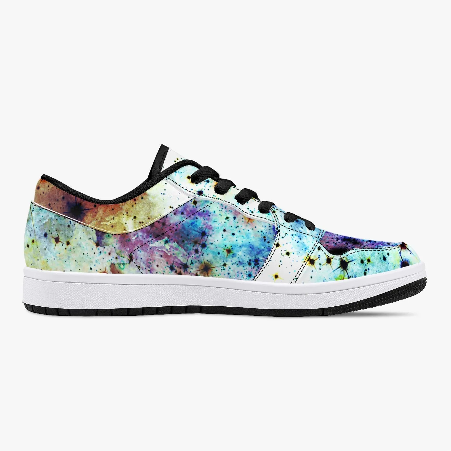 Regail Psychedelic Split-Style Low-Top Sneakers