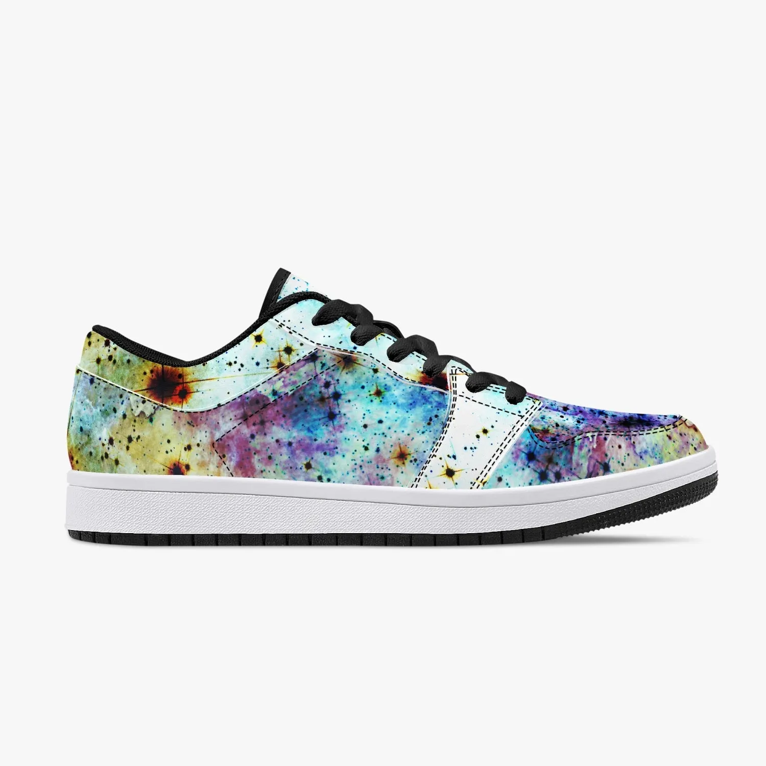 Regail Psychedelic Split-Style Low-Top Sneakers