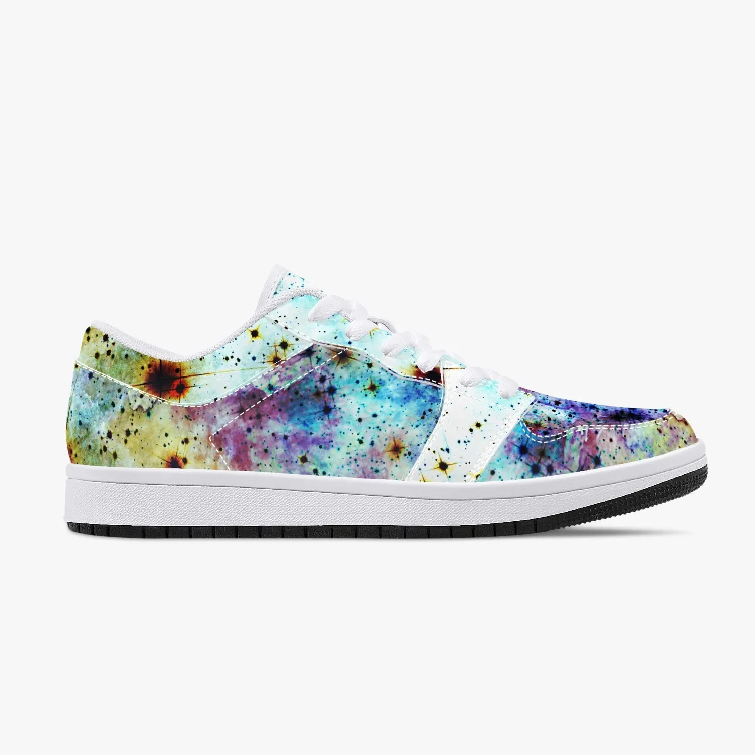 Regail Psychedelic Split-Style Low-Top Sneakers