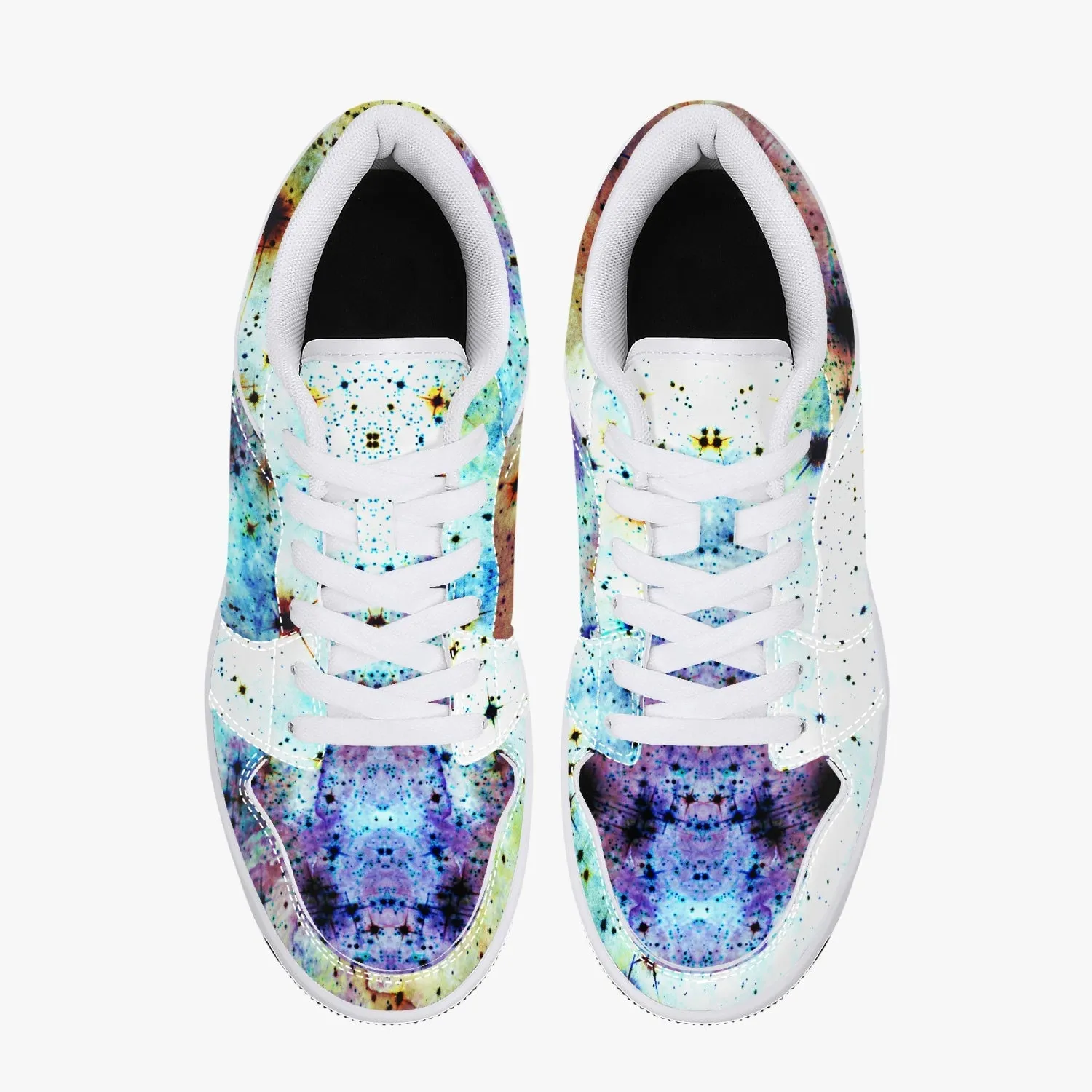 Regail Psychedelic Split-Style Low-Top Sneakers