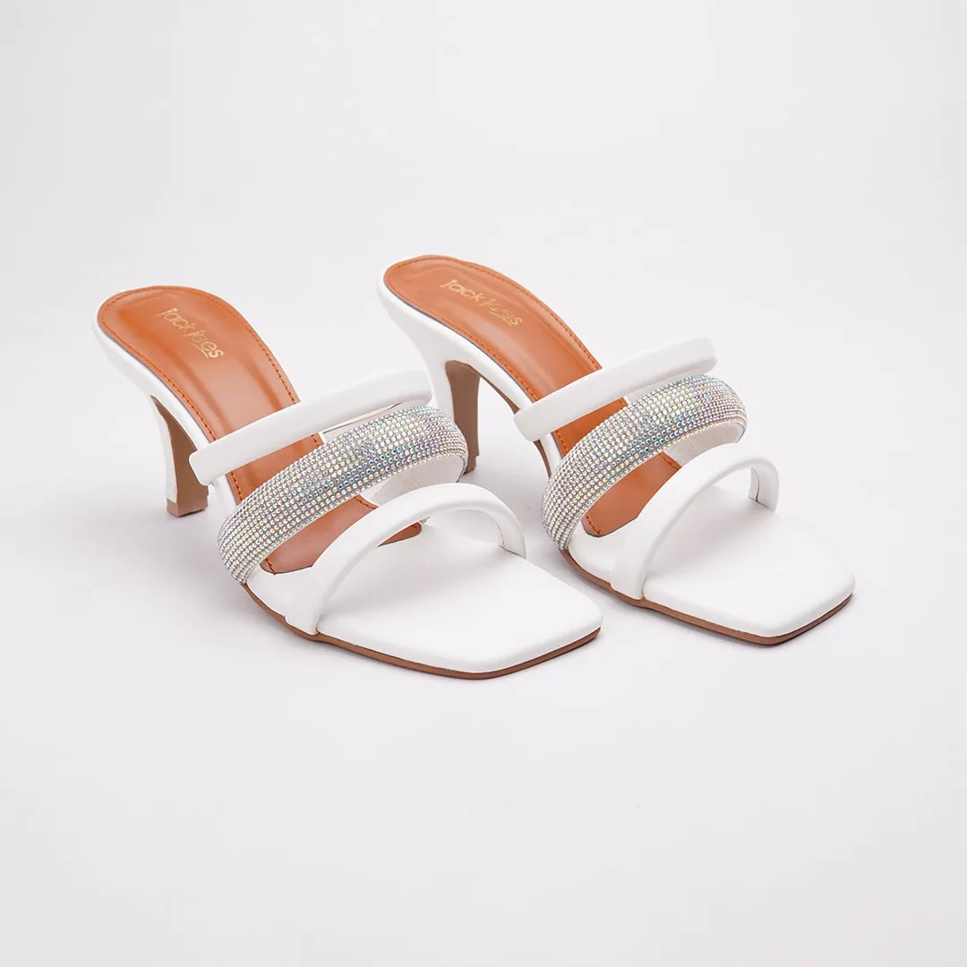 Shimmering Strides White