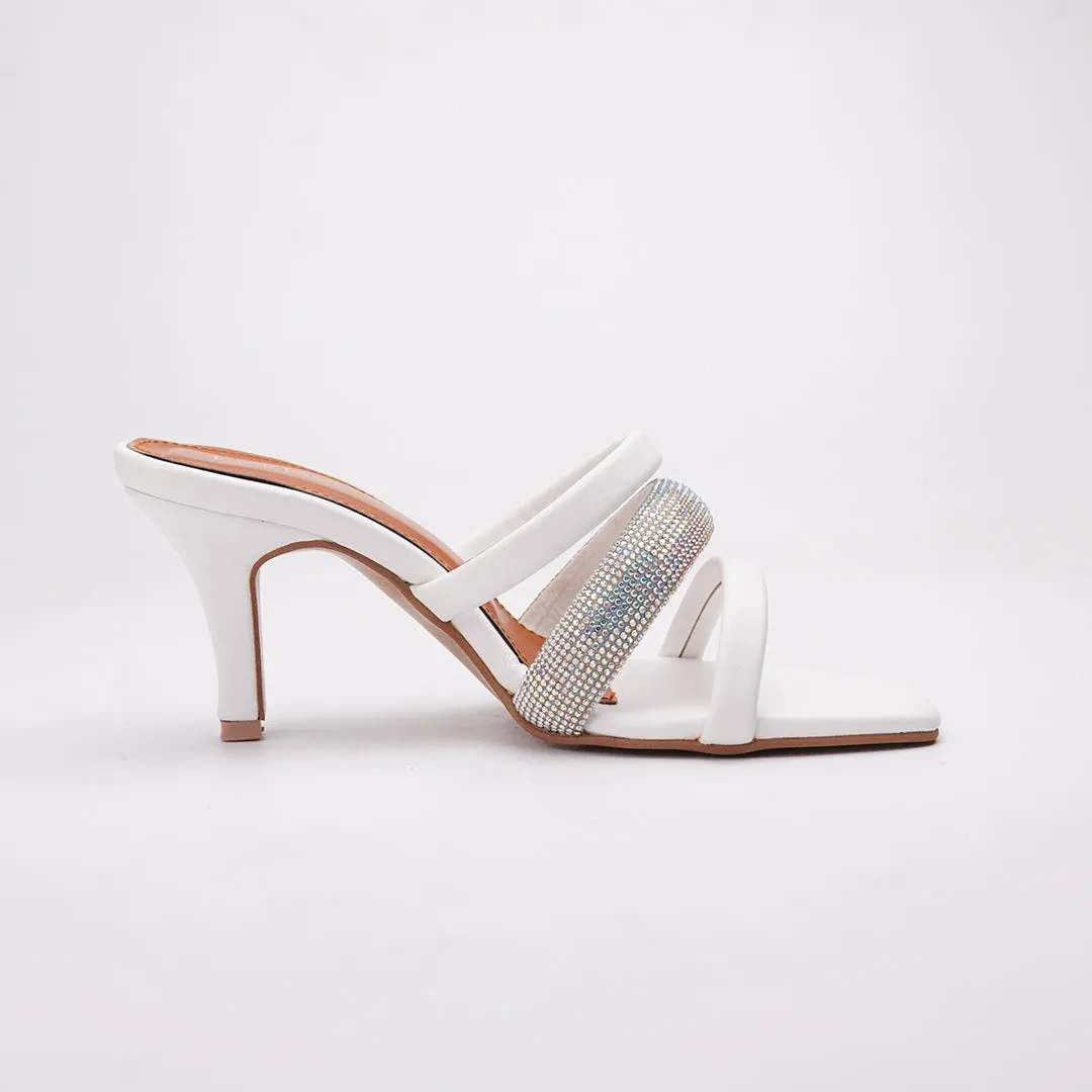Shimmering Strides White