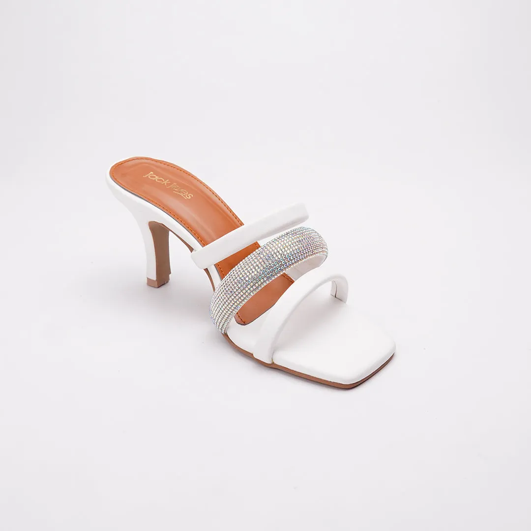 Shimmering Strides White
