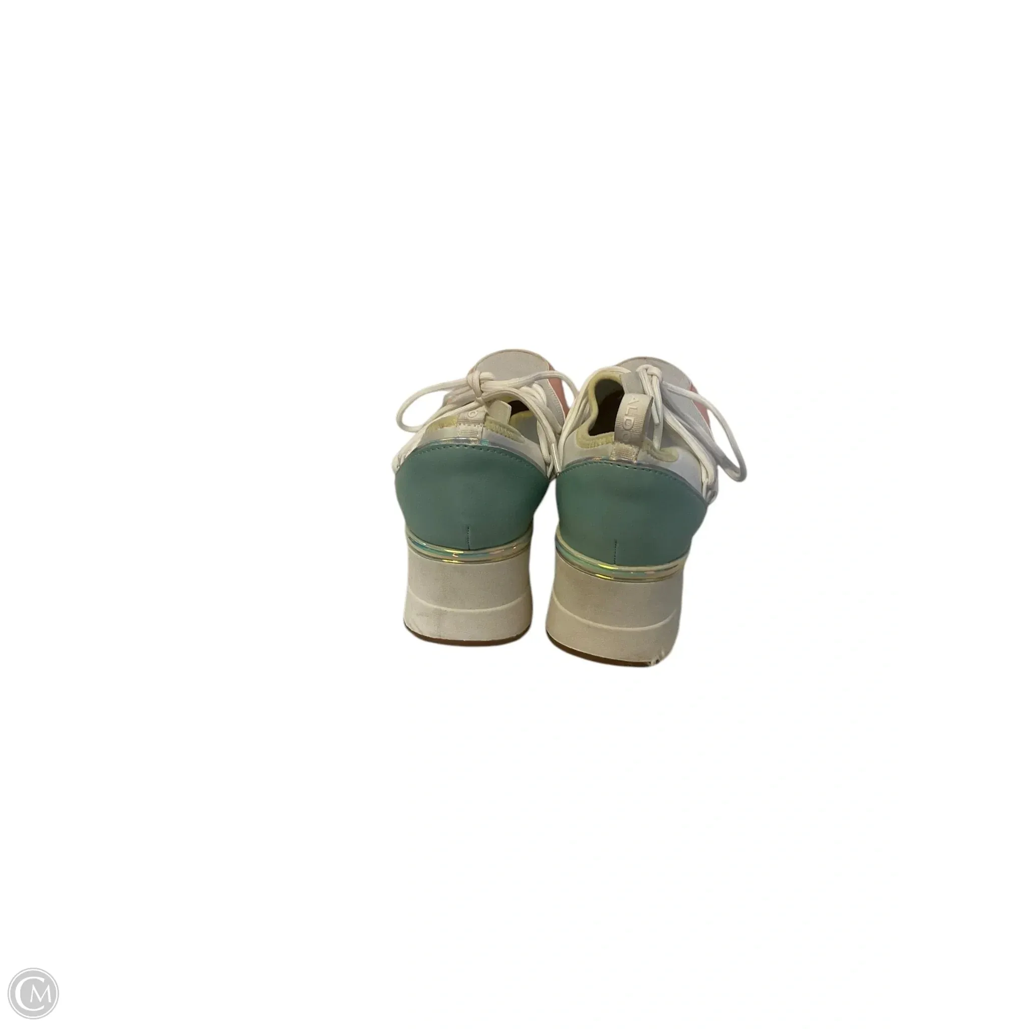 Shoes Sneakers By Aldo In Cream, Size: 7.5