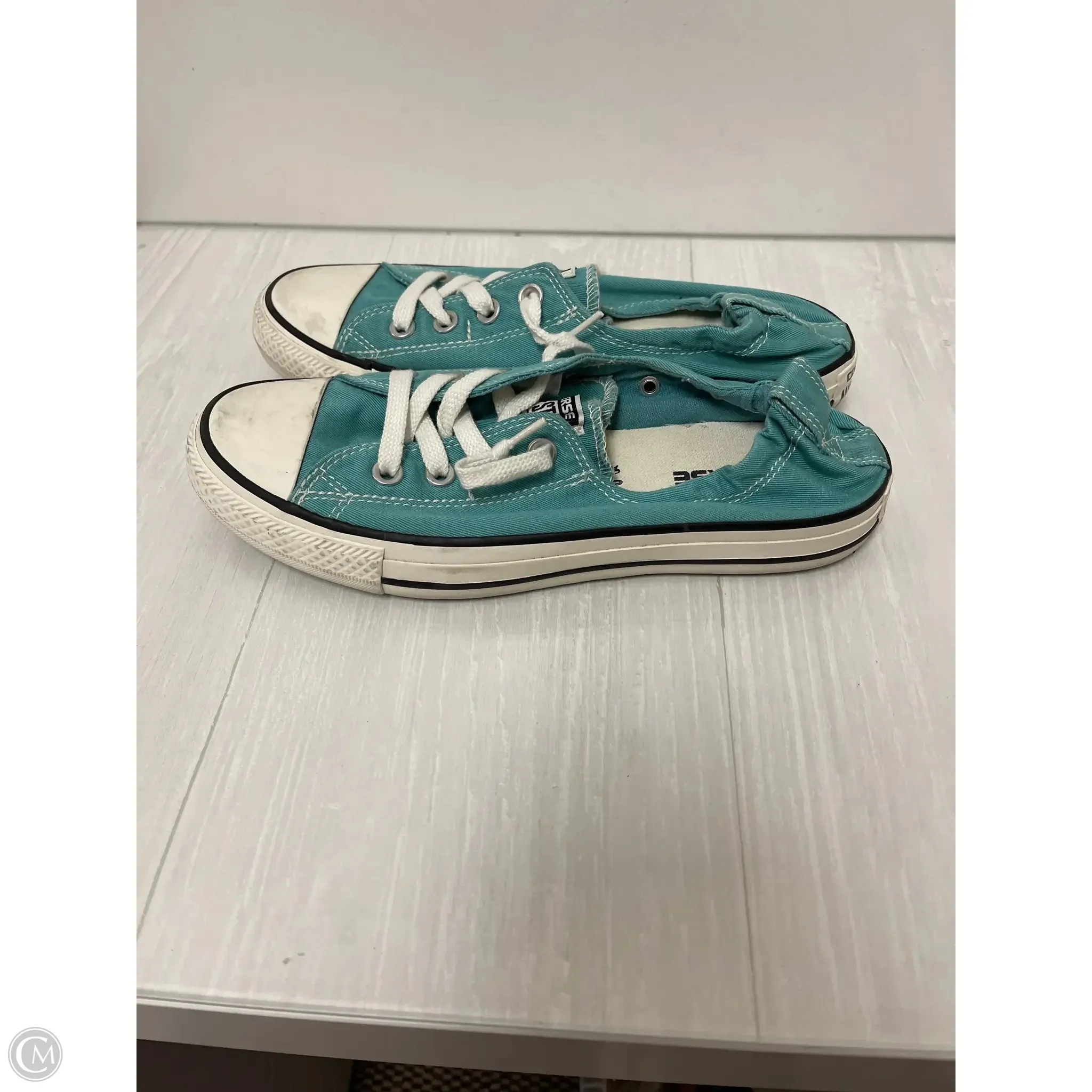 Shoes Sneakers By Converse In Blue, Size: 8