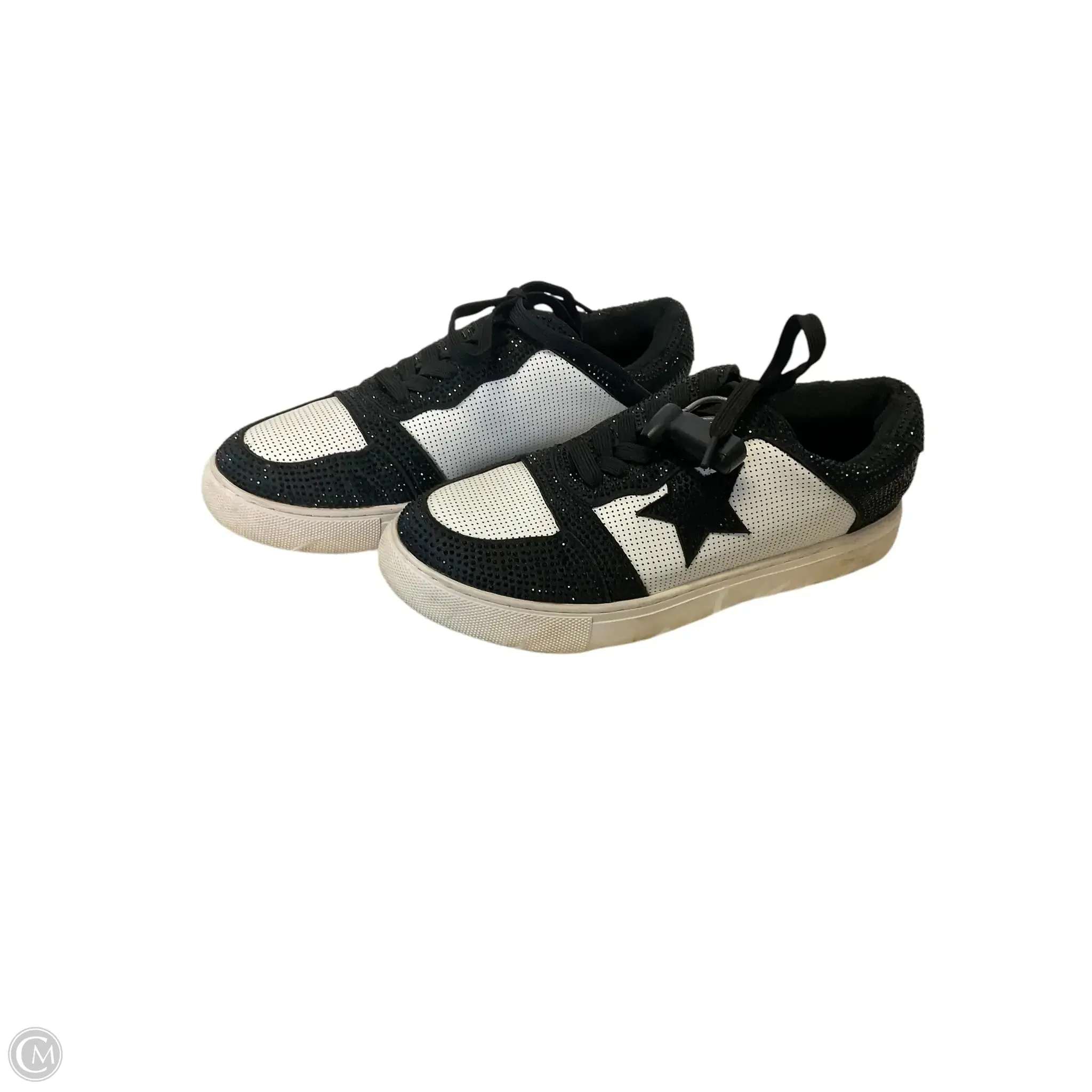 Shoes Sneakers By Corkys In Black, Size: 9